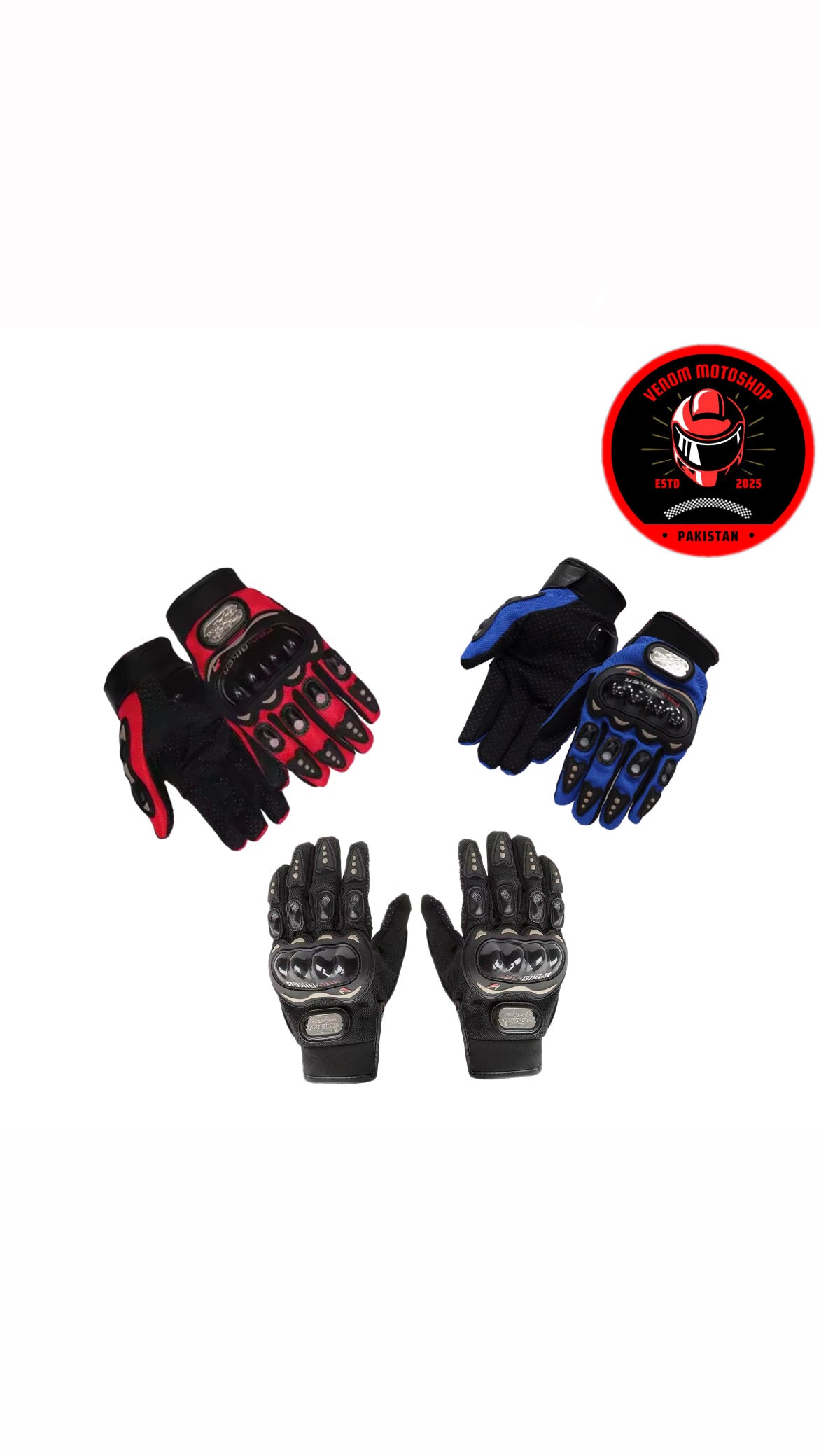 Pro Biker Riding Gloves