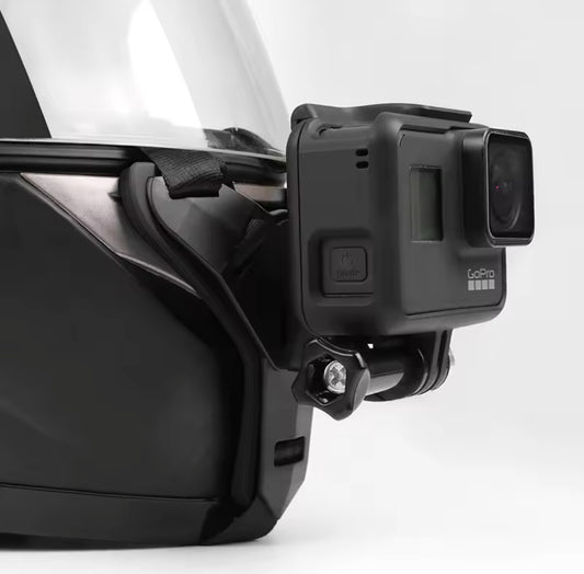 Helmet Chin Mount for phone.